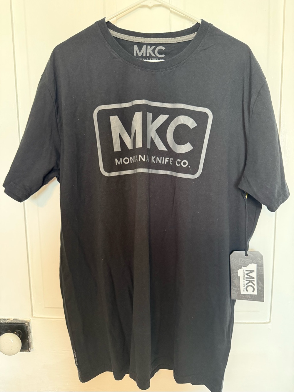 Montana Knife Company Black MKC Logo Short Sleeve Tee